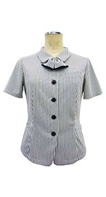 S-50140 50142 SELERY(セロリー) オーバーブラウス ストライプ ニット 9950140