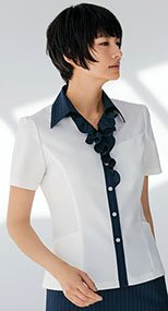 S-50511 50519 パトリックコックス オーバーブラウス ストライプ 99-S50511