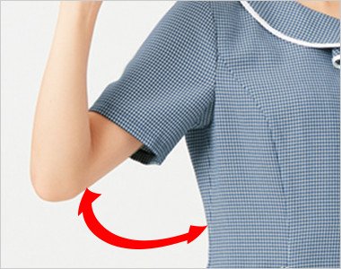 独自のパターンで腕の動きラクラクなフレックススリーブ(R)II