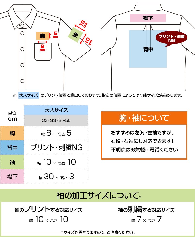 AZ7823にプリントできる範囲