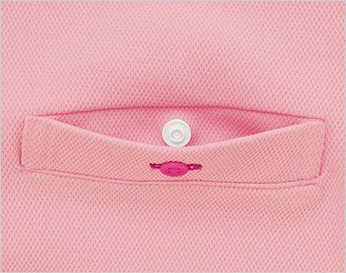 左胸のアウトポケット