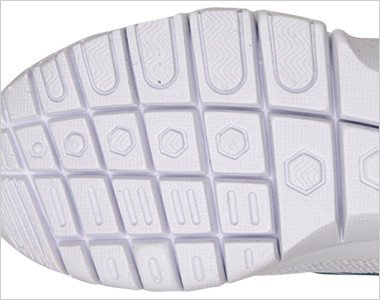 非常にソフトな履き心地で長時間の立ち仕事の疲れを軽減するEVAの超軽量ソール