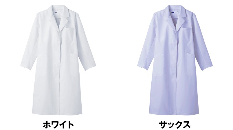 WH10203 自重堂WHISELレディースシングルコートのカラーバリエーション
