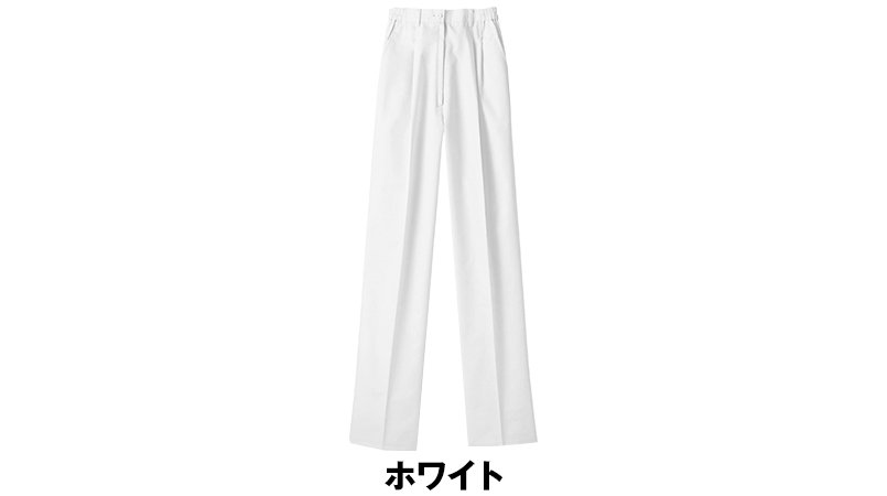 WH10442 自重堂WHISELレディースツータックパンツ ゆったり 股下フリーのカラーバリエーション