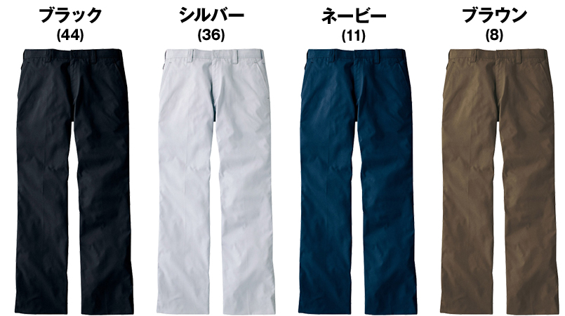 51501 自重堂JAWIN 発熱加工ノータックパンツ 色展開