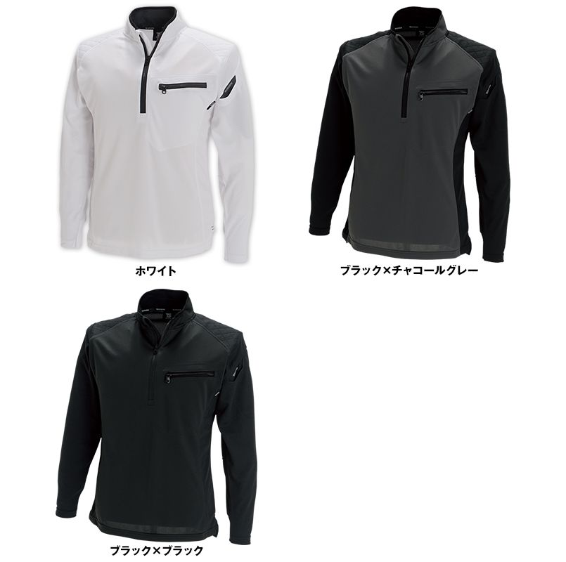 846305 TS DESIGN ワークニット 長袖ドライポロシャツ(男女兼用) 色展開