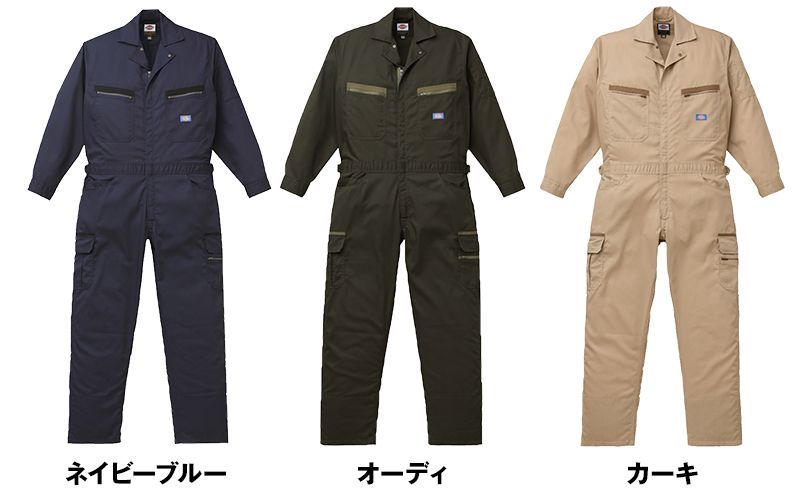 21-1311 ディッキーズ 長袖ツヅキ服 春夏 色展開