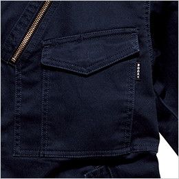 RJ0301 ROCKY フライトジャケット(女性用) 左胸だけペン差しポケットがあり