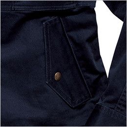 RJ0301 ROCKY フライトジャケット(女性用) 出し入れしやすく、物が落ちにくいポケット