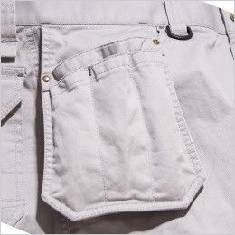 RP6901 ROCKY ストレッチ ドッグイアーパンツ(男女兼用) 作業時に工具を入れられる便利な道具ポケット