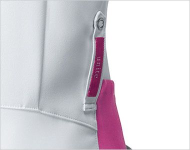 UN-0040 UNITE(ユナイト) チュニック(女性用) uniteのロゴ入りネームループ