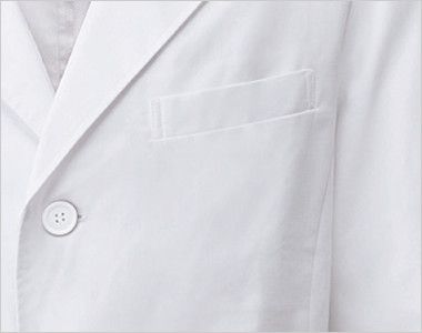 1538PP FOLK(フォーク)×Dickies ドクターコート デニム風パイピング(男性用) ポケット付き
