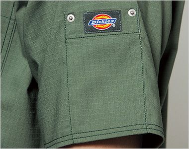7045SC FOLK(フォーク)×Dickies スクラブ(男女兼用) ディッキーズロゴ入りリベットポケット