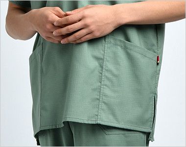 7045SC FOLK(フォーク)×Dickies スクラブ(男女兼用) ポケット付き