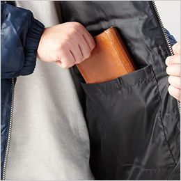 自重堂JAWIN 58510 防寒ベスト 内ポケット