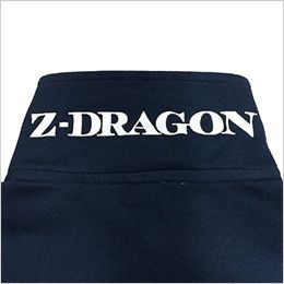 自重堂 75114 Z-DRAGON 半袖ポロシャツ(男女兼用) 裏プリント
