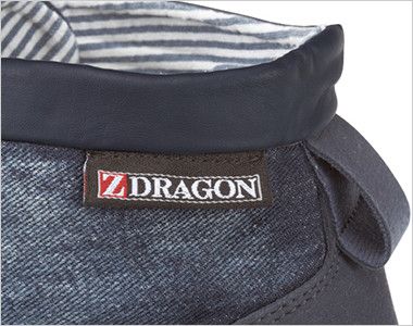 自重堂Z-DRAGON S7163 ミドルカットヴィンテージスニーカー スチール先芯 ヒールストラップ
