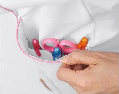 自重堂WHISEL WH12000 ワンピース パイピング(女性用) 二重ポケット