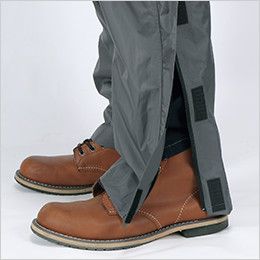 7730 カジメイク KJレインパンツEX(男女兼用) パンツ裾幅を調節できるスナップボタン付