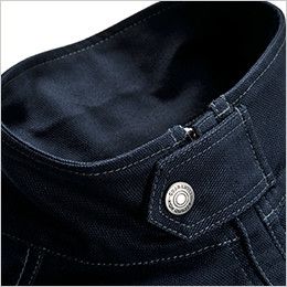 ジーベック 2180 現場服ストレッチ制電長袖ブルゾン フルジップアップ仕様