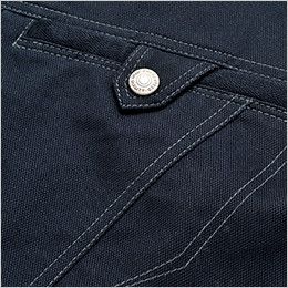 ジーベック 2180 現場服ストレッチ制電長袖ブルゾン ファスナー仕様のポケット
