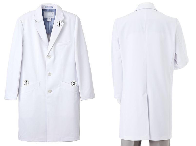 SD3000 ナガイレーベン(nagaileben) シングルコート長袖(男性用) 商品詳細・こだわりPOINT