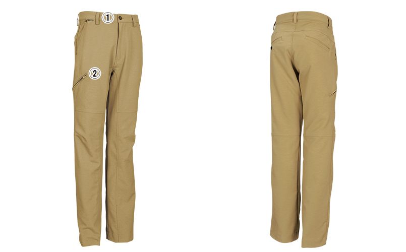 8464 TS DESIGN ウルトラストレッチメンズパンツ(脇ファスナー付)(男性用) 商品詳細・こだわりPOINT